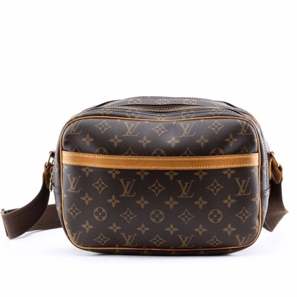 Authentic LV Reporter PM  Monogram Canvas Bag
